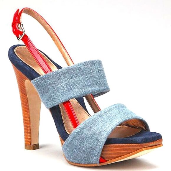 DANA DAVIS HEEL made in Italy - Picture 1 of 5